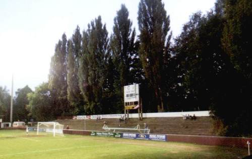 Stadion Marienthal - Hintertorbereich gegenber