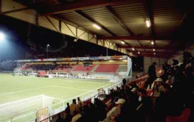 TOP Oss Stadion - Haupttribüne