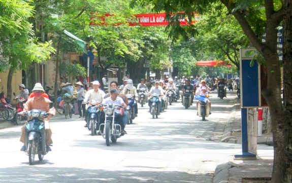 Hanoi - Straßenverkehr