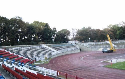 Stadion Gornika - Blick in die Kurve